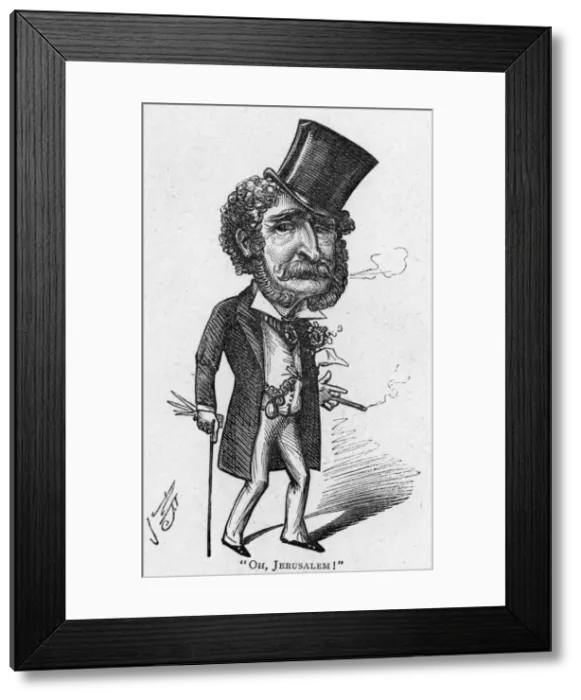 Framed Print : Caricature of the actor Harry Jackson Framed Print : Caricature of the actor Harry Jackson