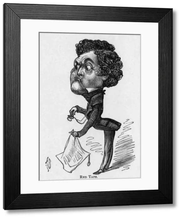 Framed Print : Caricature of the actor Johns Clarke Framed Print : Caricature of the actor Johns Clarke