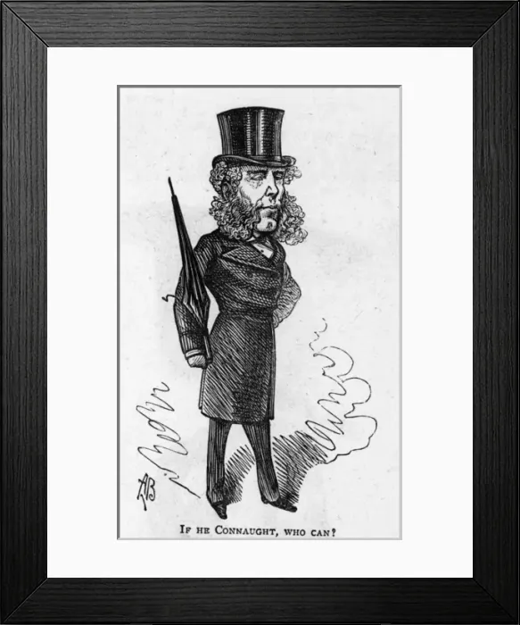 Framed Print : Caricature of the theatre manager Charles Morton Framed Print : Caricature of the theatre manager Charles Morton
