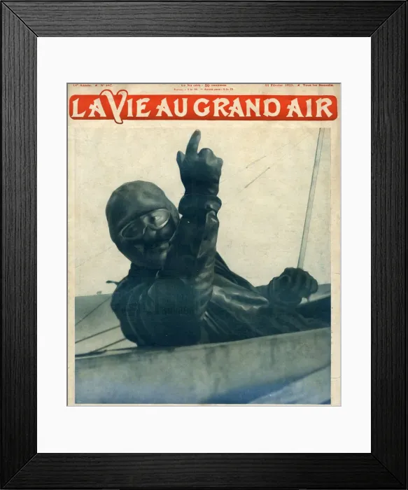 Framed Print : Captain Georges Bellenger, early aviator Framed Print : Captain Georges Bellenger, early aviator
