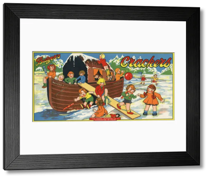Framed Print : Batgers Christmas Crackers, Noahs Ark Framed Print : Batgers Christmas Crackers, Noahs Ark