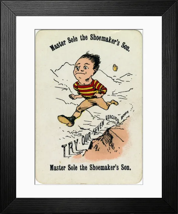 Framed Print : Cheery Families - Master Sole the Shoemakers Son Framed Print : Cheery Families - Master Sole the Shoemakers Son