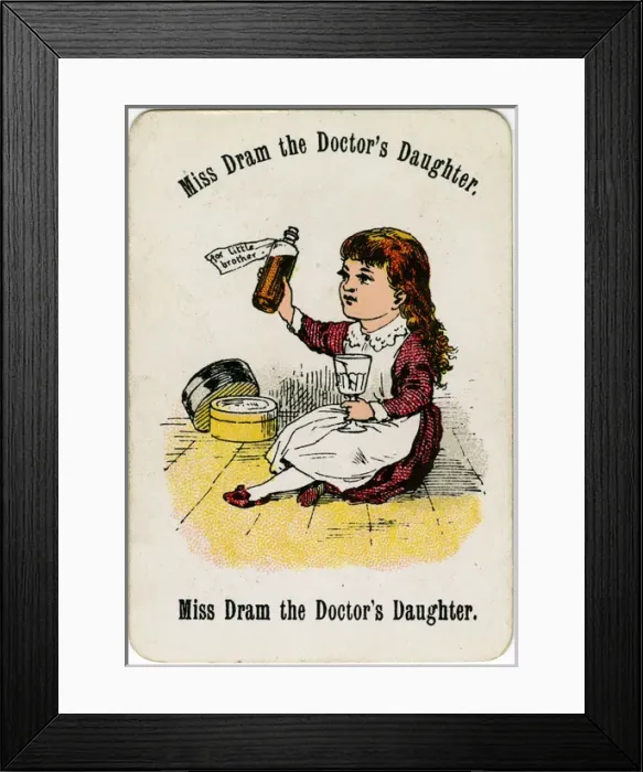 Framed Print : Cheery Families - Miss Dram the Doctors Daughter Framed Print : Cheery Families - Miss Dram the Doctors Daughter