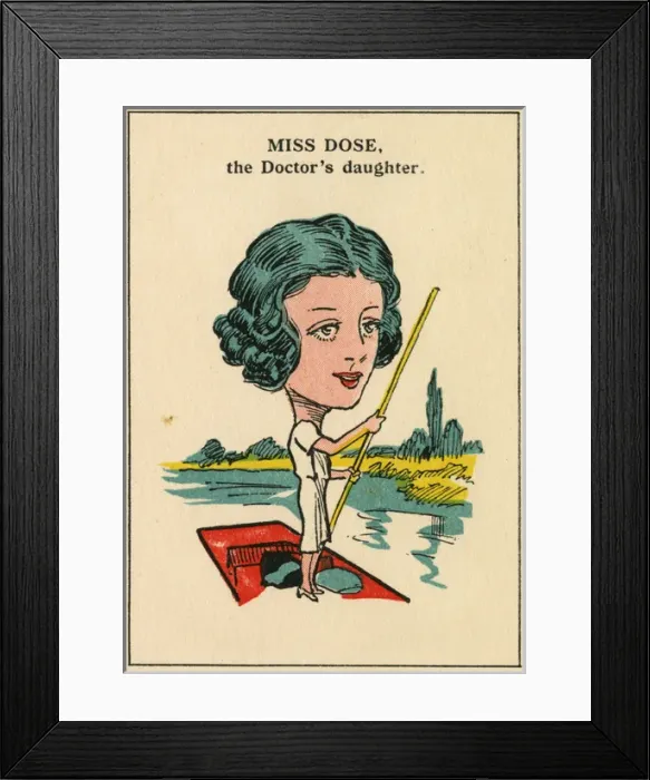 Framed Print : Cow & Gate Happy Family Game - Miss Dose Framed Print : Cow & Gate Happy Family Game - Miss Dose