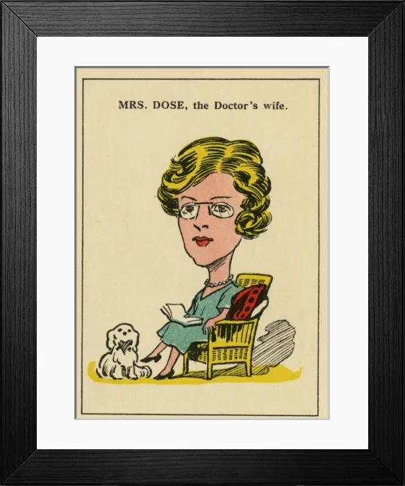 Framed Print : Cow & Gate Happy Family Game - Mrs Dose Framed Print : Cow & Gate Happy Family Game - Mrs Dose