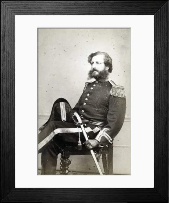 Framed Print : Dr Watson Bradshaw, Naval Officer Framed Print : Dr Watson Bradshaw, Naval Officer
