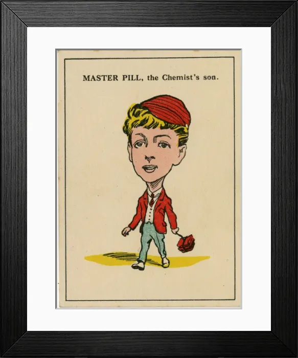 Framed Print : Cow & Gate Happy Family Game - Master Pill Framed Print : Cow & Gate Happy Family Game - Master Pill