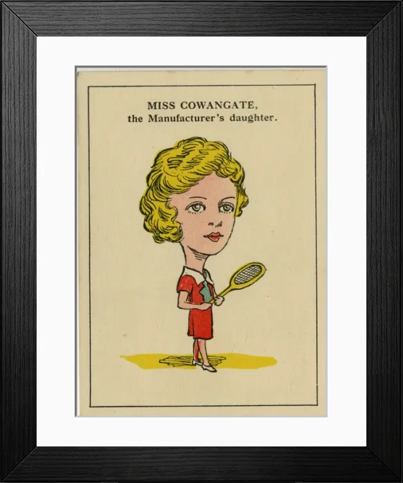 Framed Print : Cow & Gate Happy Family Game - Miss Cowangate Framed Print : Cow & Gate Happy Family Game - Miss Cowangate