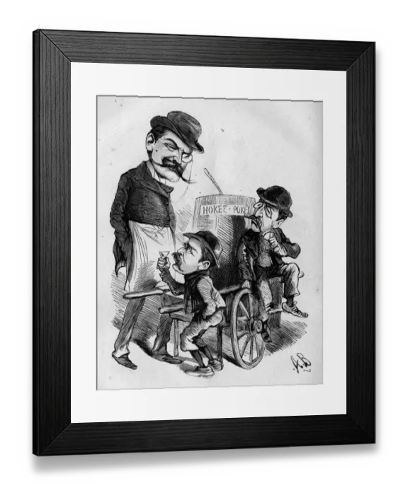 Framed Print : Caricature of Henry James Byron, dramatist Framed Print : Caricature of Henry James Byron, dramatist