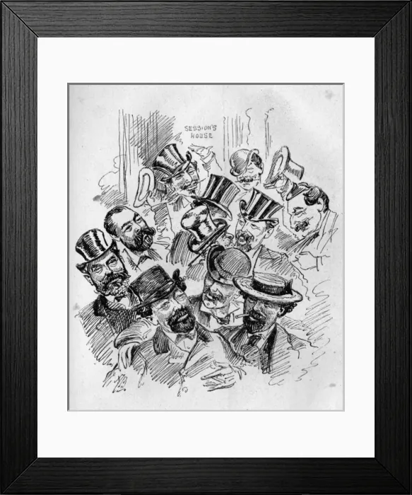 Framed Print : Cartoon, Music Hall Licensing Framed Print : Cartoon, Music Hall Licensing