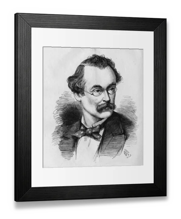Framed Print : Portrait of Henry Forrester, actor Framed Print : Portrait of Henry Forrester, actor
