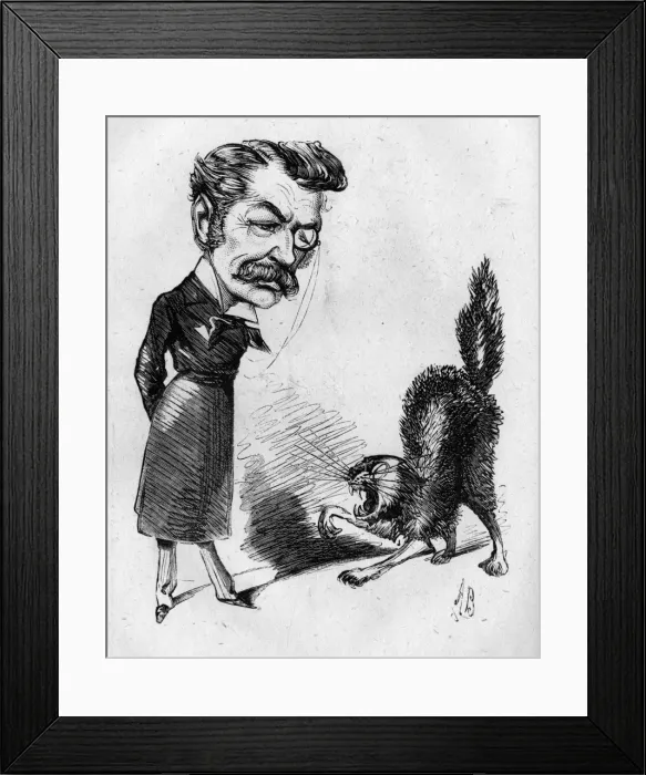 Framed Print : Cartoon, Wheres the Cat? Framed Print : Cartoon, Wheres the Cat?