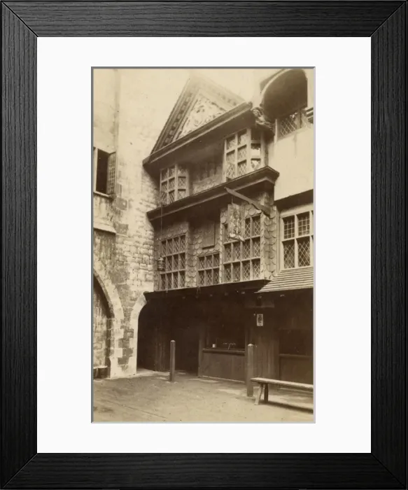 Framed Print : The Rose Inn, Fenchurch Street, London Framed Print : The Rose Inn, Fenchurch Street, London