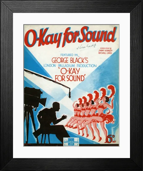 Framed Print : Music cover, O-Kay for Sound Framed Print : Music cover, O-Kay for Sound