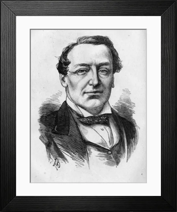 Framed Print : Portrait of Samuel Emery, English actor Framed Print : Portrait of Samuel Emery, English actor