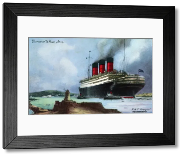 Framed Print : RMS Berengaria, Cunard White Star Line Framed Print : RMS Berengaria, Cunard White Star Line