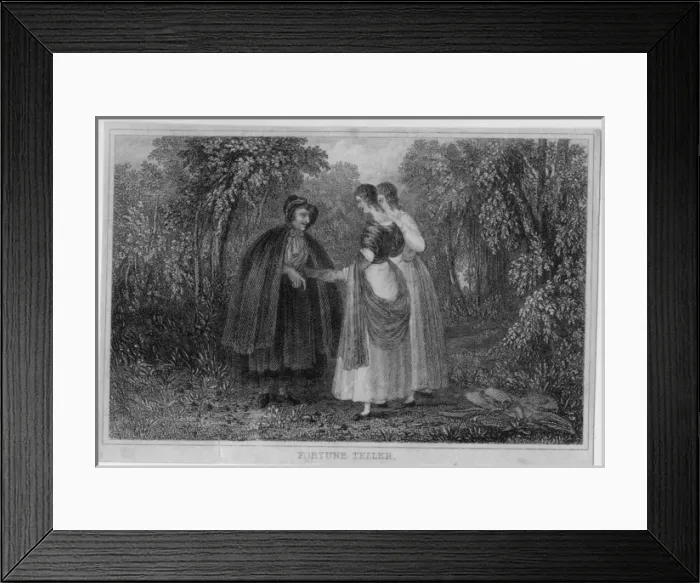 Framed Print : The Fortune Teller Framed Print : The Fortune Teller