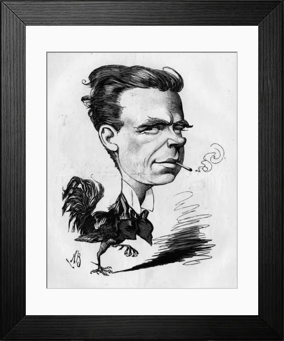 Framed Print : Caricature of Benoit-Constant Coquelin, French actor Framed Print : Caricature of Benoit-Constant Coquelin, French actor