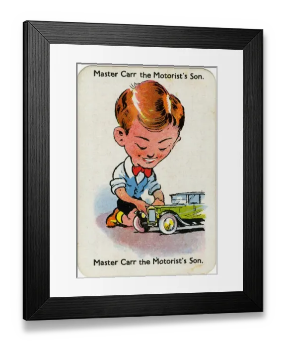 Framed Print : Happy Families Playing Cards - Master Carr Framed Print : Happy Families Playing Cards - Master Carr