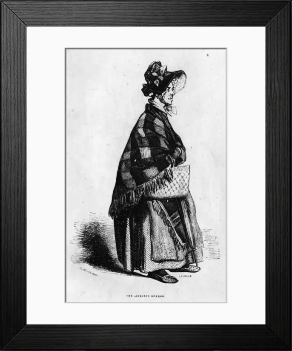 Framed Print : The Actresss Mother Framed Print : The Actresss Mother