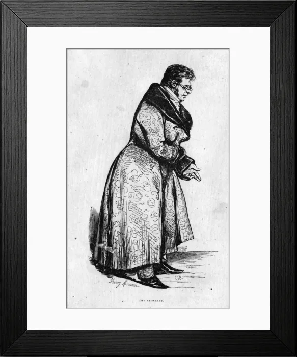 Framed Print : The Attorney Framed Print : The Attorney