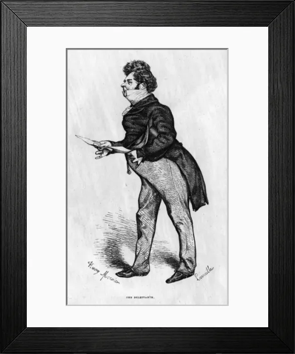 Framed Print : The Dilettante Framed Print : The Dilettante