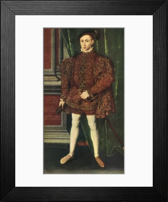 Framed Print : King Edward VI of England Framed Print : King Edward VI of England