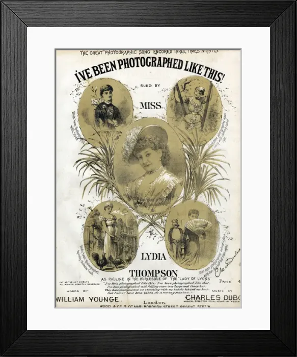 Framed Print : Music cover, I ve Been Photographed Like This Framed Print : Music cover, I ve Been Photographed Like This