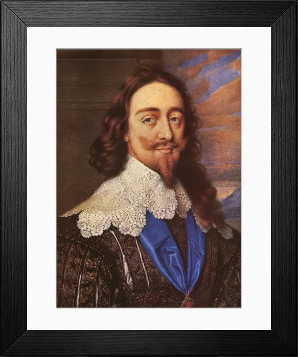Framed Print : King Charles I Framed Print : King Charles I
