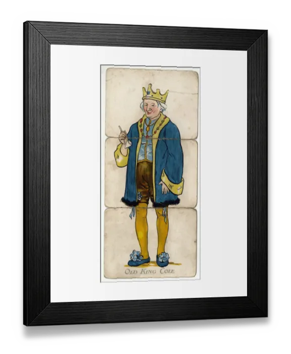 Framed Print : Little Folk Misfitz - Old King Cole Framed Print : Little Folk Misfitz - Old King Cole