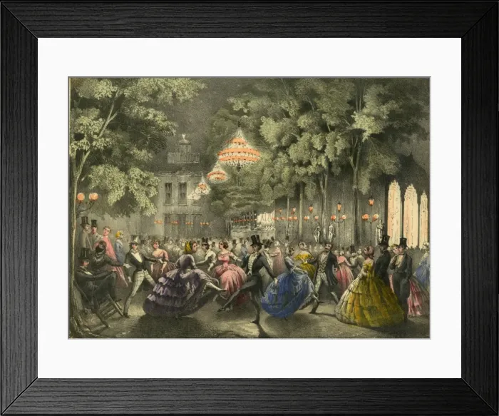 Framed Print : Paris Ball - Bal Mobile Framed Print : Paris Ball - Bal Mobile