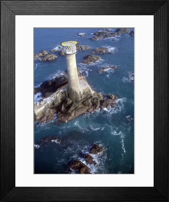 Framed Print : Longships Lighthouse, Cornwall