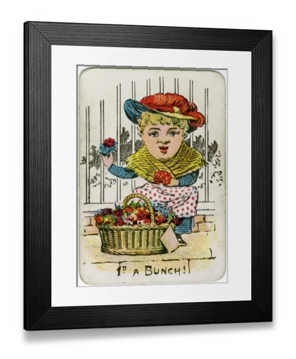 Framed Print : Snap Playing Card - 1d a Bunch Framed Print : Snap Playing Card - 1d a Bunch