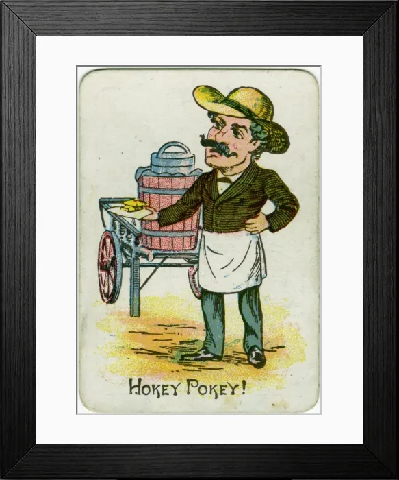Framed Print : Snap Playing Card - Hokey Pokey Framed Print : Snap Playing Card - Hokey Pokey