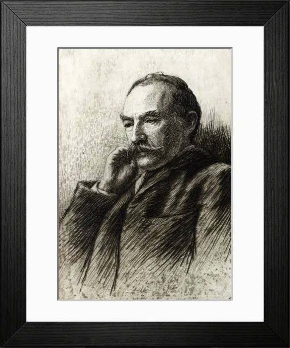 Framed Print : Thomas Hardy, English novelist and poet Framed Print : Thomas Hardy, English novelist and poet