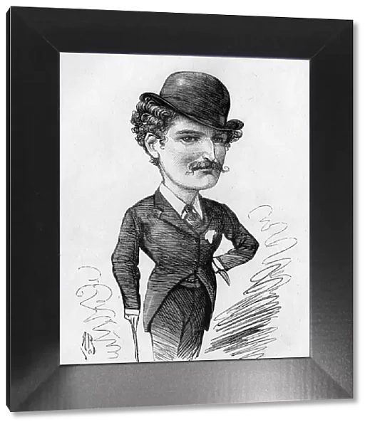 Caricature of Captain Charles Francis Buller, cricketer