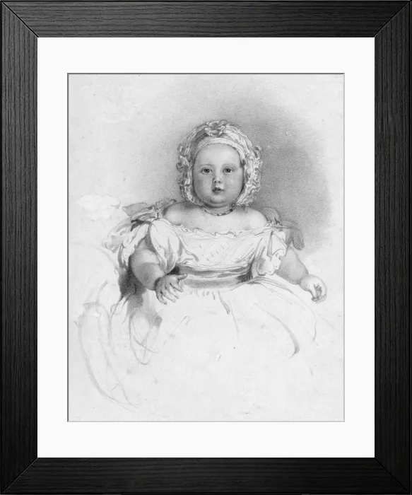 Framed Print : Victoria, Princess Royal, aged 5 months Framed Print : Victoria, Princess Royal, aged 5 months