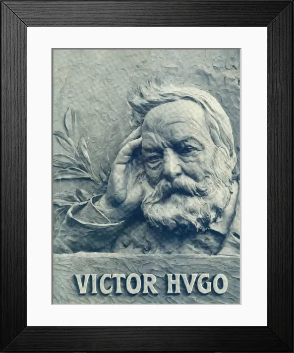 Framed Print : Victor Hugo, French writer Framed Print : Victor Hugo, French writer