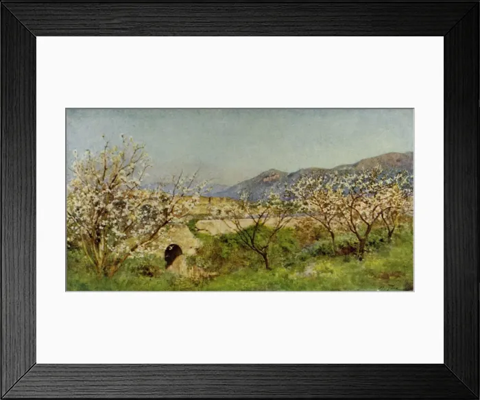 Framed Print : Pompeii in Spring Framed Print : Pompeii in Spring