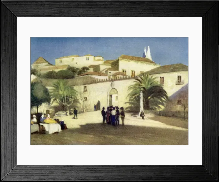 Framed Print : Entrance to the Moorish Palace - Cintra Framed Print : Entrance to the Moorish Palace - Cintra