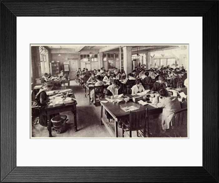 Framed Print : Postal censorship during World War I Framed Print : Postal censorship during World War I