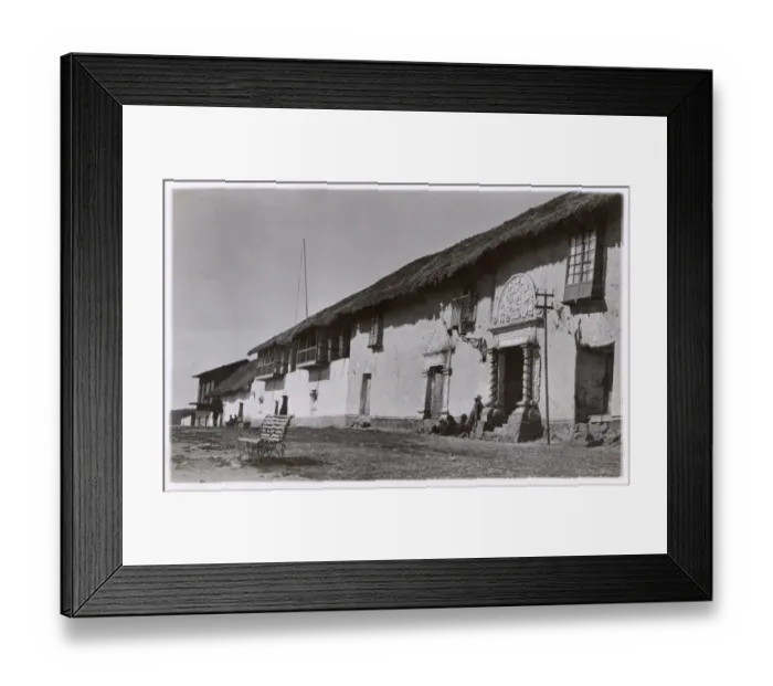 Framed Print : Typical street in Copacabana, near Lake Titicaca, Bolivia Framed Print : Typical street in Copacabana, near Lake Titicaca, Bolivia