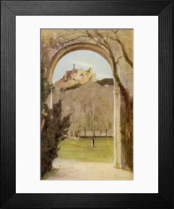 Framed Print : The Palace of Pena from Seteais Framed Print : The Palace of Pena from Seteais