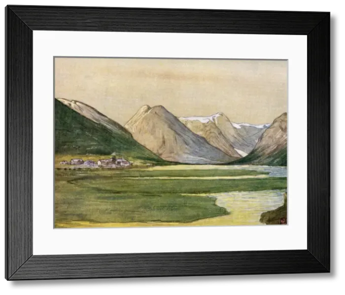 Framed Print : Mundai, Fjerland, Sognefjord