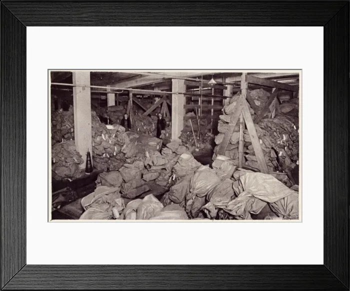 Framed Print : Postal censorship during World War I Framed Print : Postal censorship during World War I