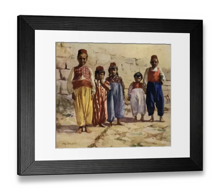 Framed Print : Young Turks at Podgorica Framed Print : Young Turks at Podgorica
