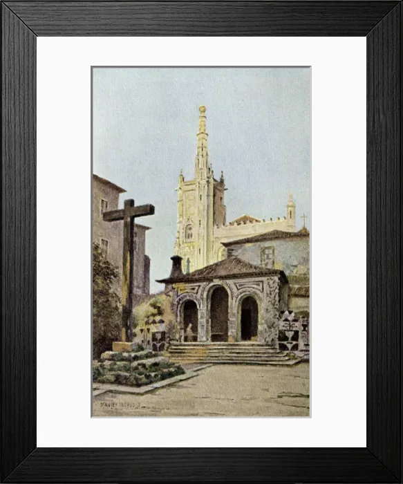 Framed Print : The Monastery of Bussaco Framed Print : The Monastery of Bussaco