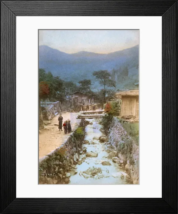 Framed Print : Mitake, Japan Framed Print : Mitake, Japan