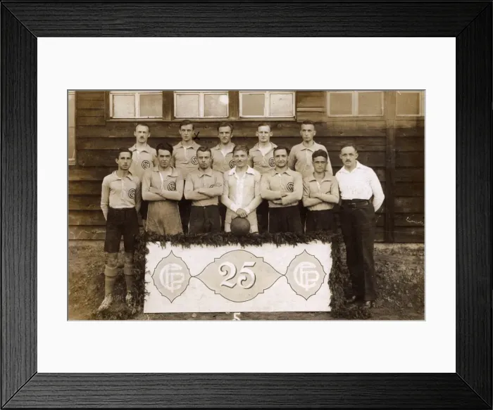 Framed Print : Group photo, CF Paris football team Framed Print : Group photo, CF Paris football team