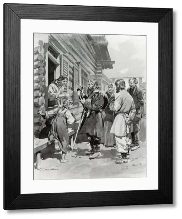 Framed Print : Selling the sacred fire - Pilgrim returning from Jerusalem Framed Print : Selling the sacred fire - Pilgrim returning from Jerusalem